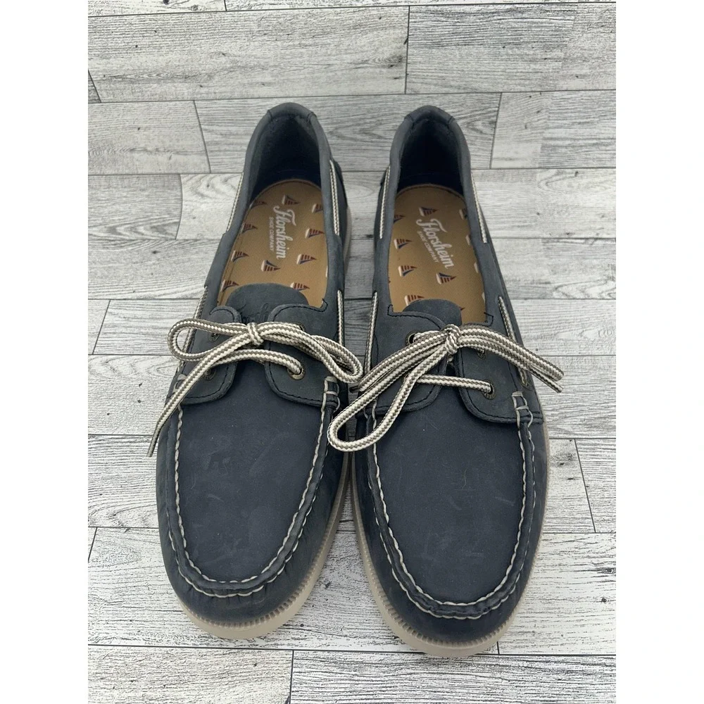 Florsheim Shoes Mens Size 10.5M Leather Boat Deck‎ Casual 11872-410